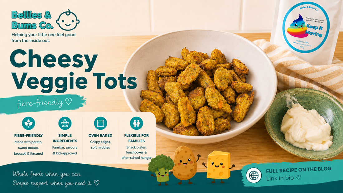 Cheesy Veggie Tots
